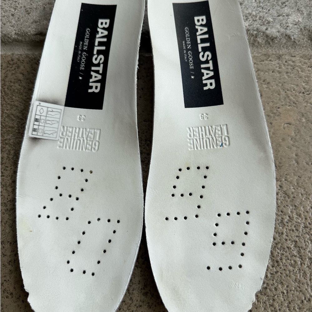 Golden Goose Ballstar Sneakers white/lilac glitter. 100% authentic EU38 worn 2X - Picture 8 of 11
